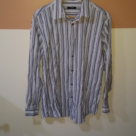 Alfani Other - Alfani Men's blue and white button up